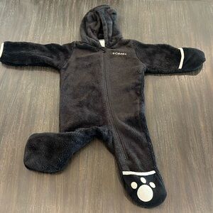Columbia Foxy Baby Sherpa Bunting 12-18 months Black